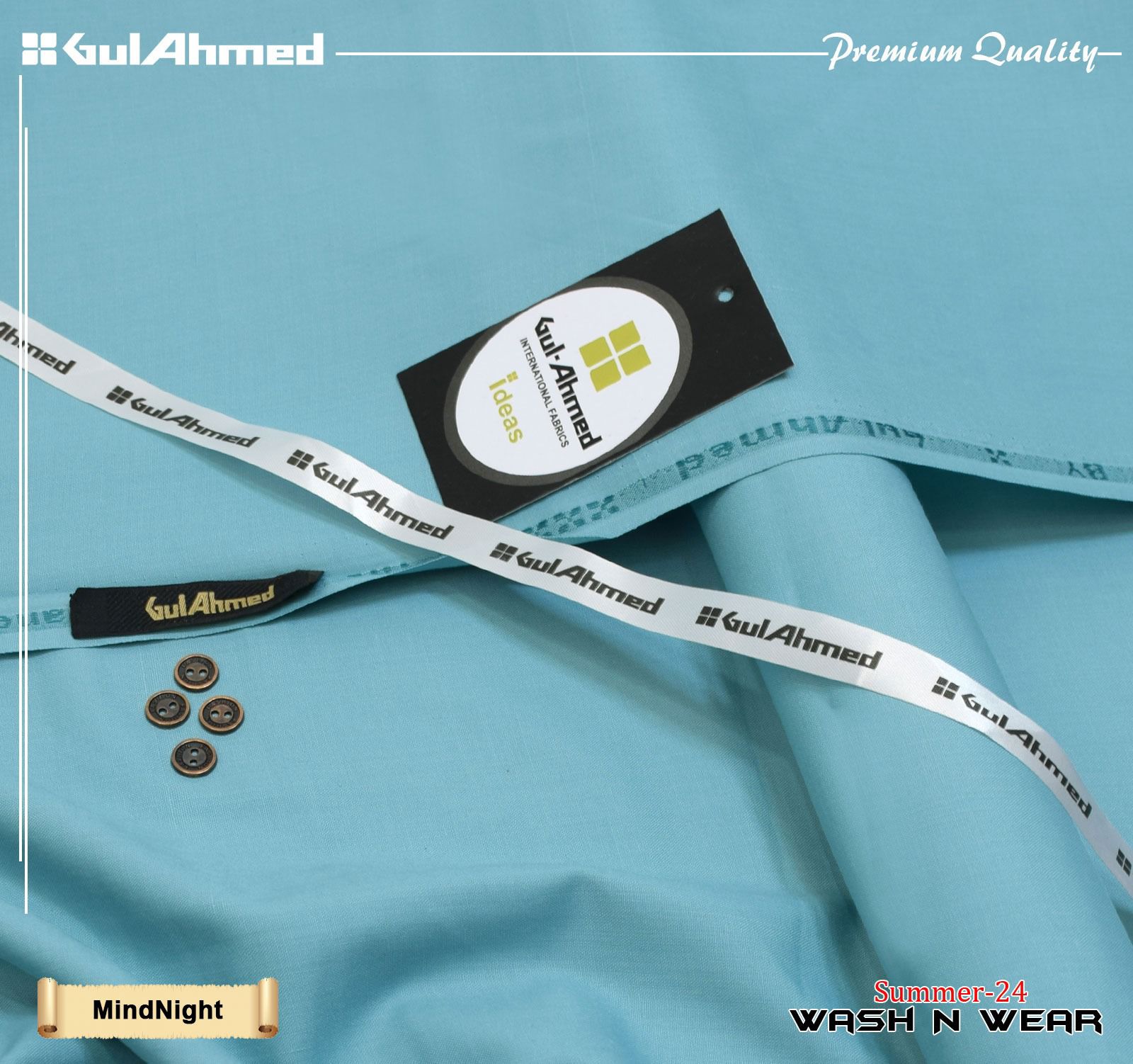 GUL AHMED Wide Range Premium Wash and wear - HA Collection