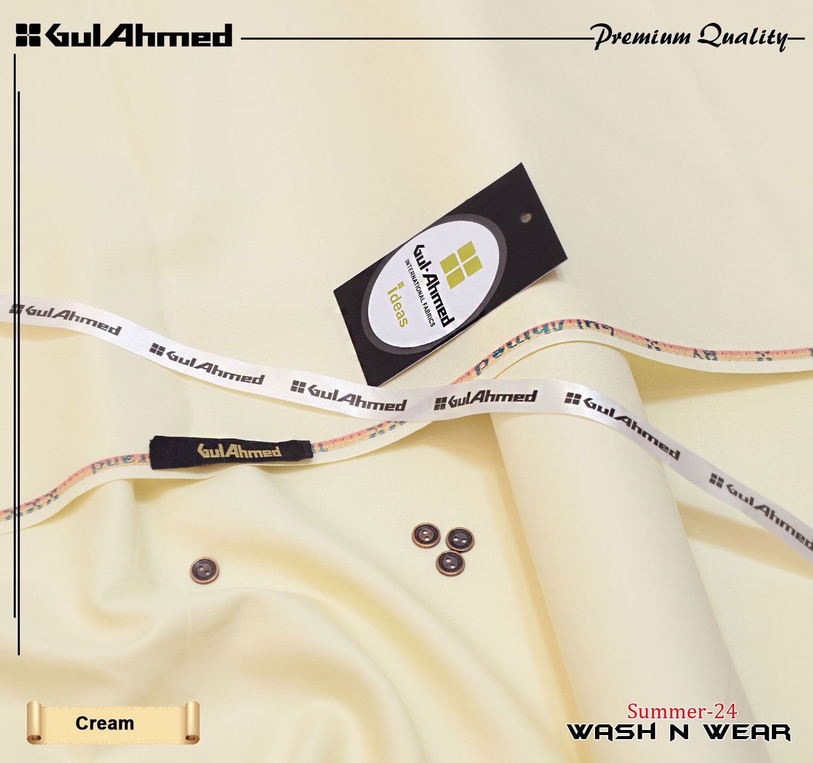 GUL AHMED Wide Range Premium Wash and wear - HA Collection