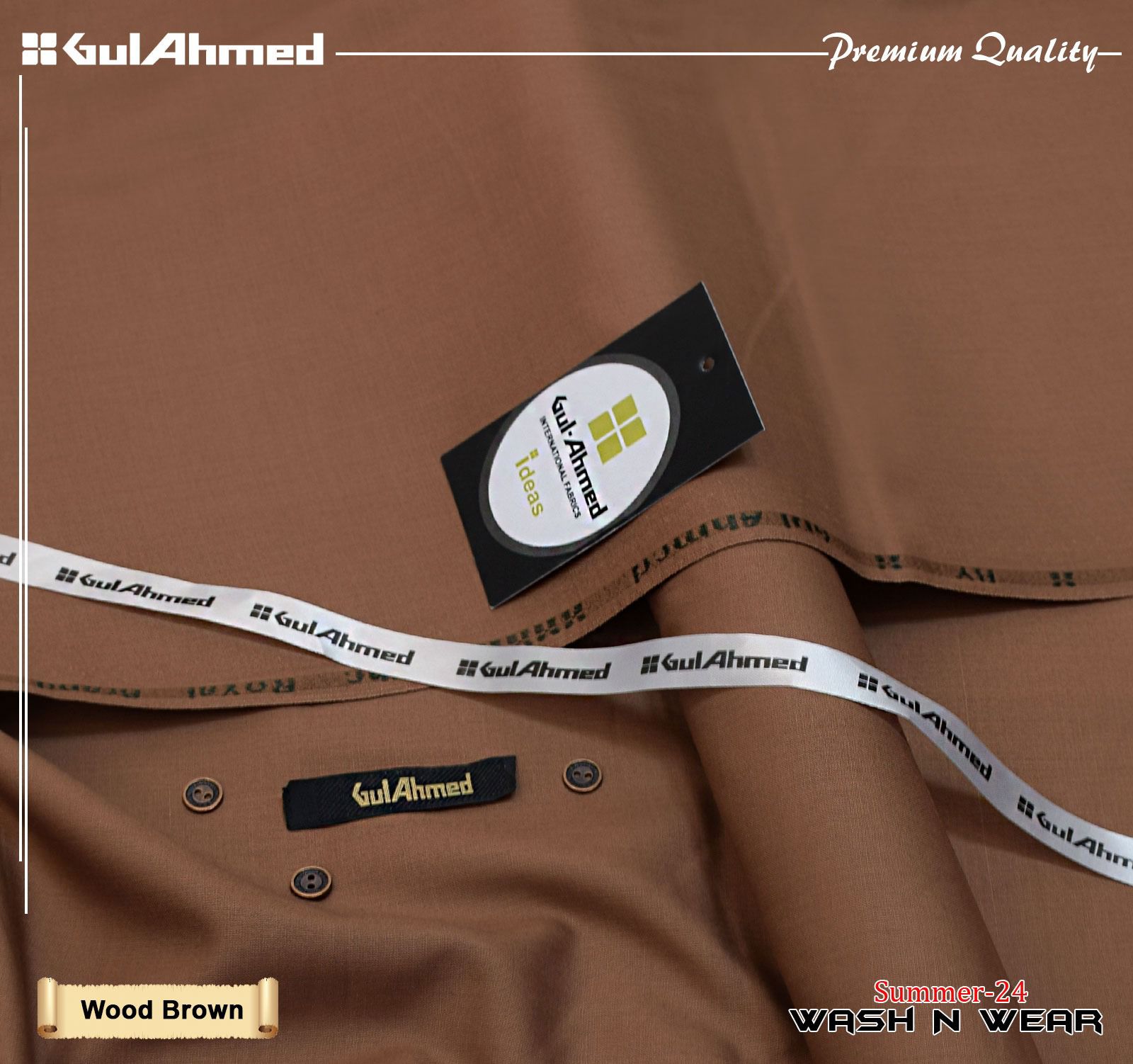 GUL AHMED Wide Range Premium Wash and wear - HA Collection