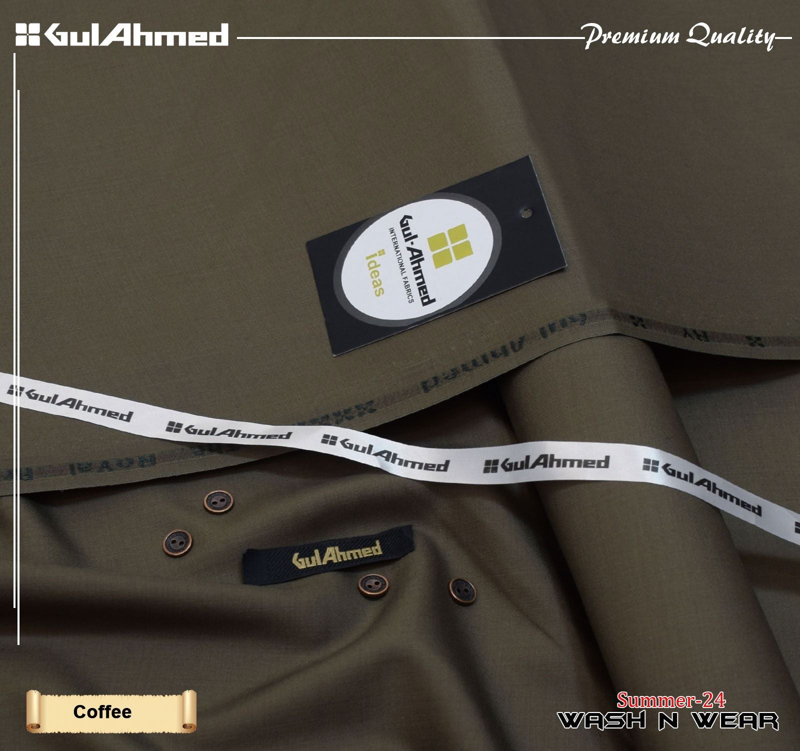 GUL AHMED Wide Range Premium Wash and wear - HA Collection