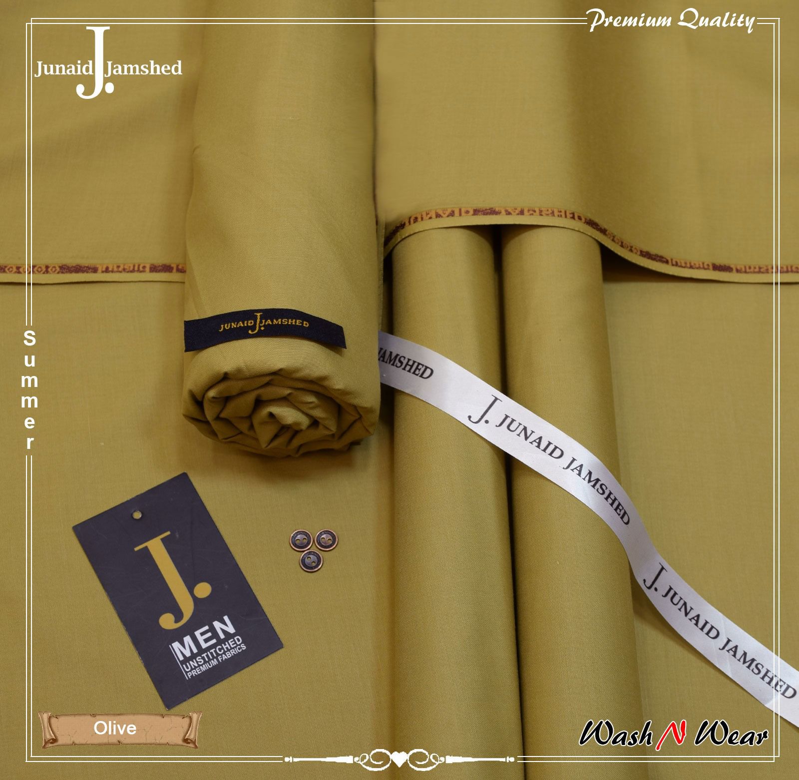 Junaid Jamshed - Premium Quality Wash and wear - HA Collection