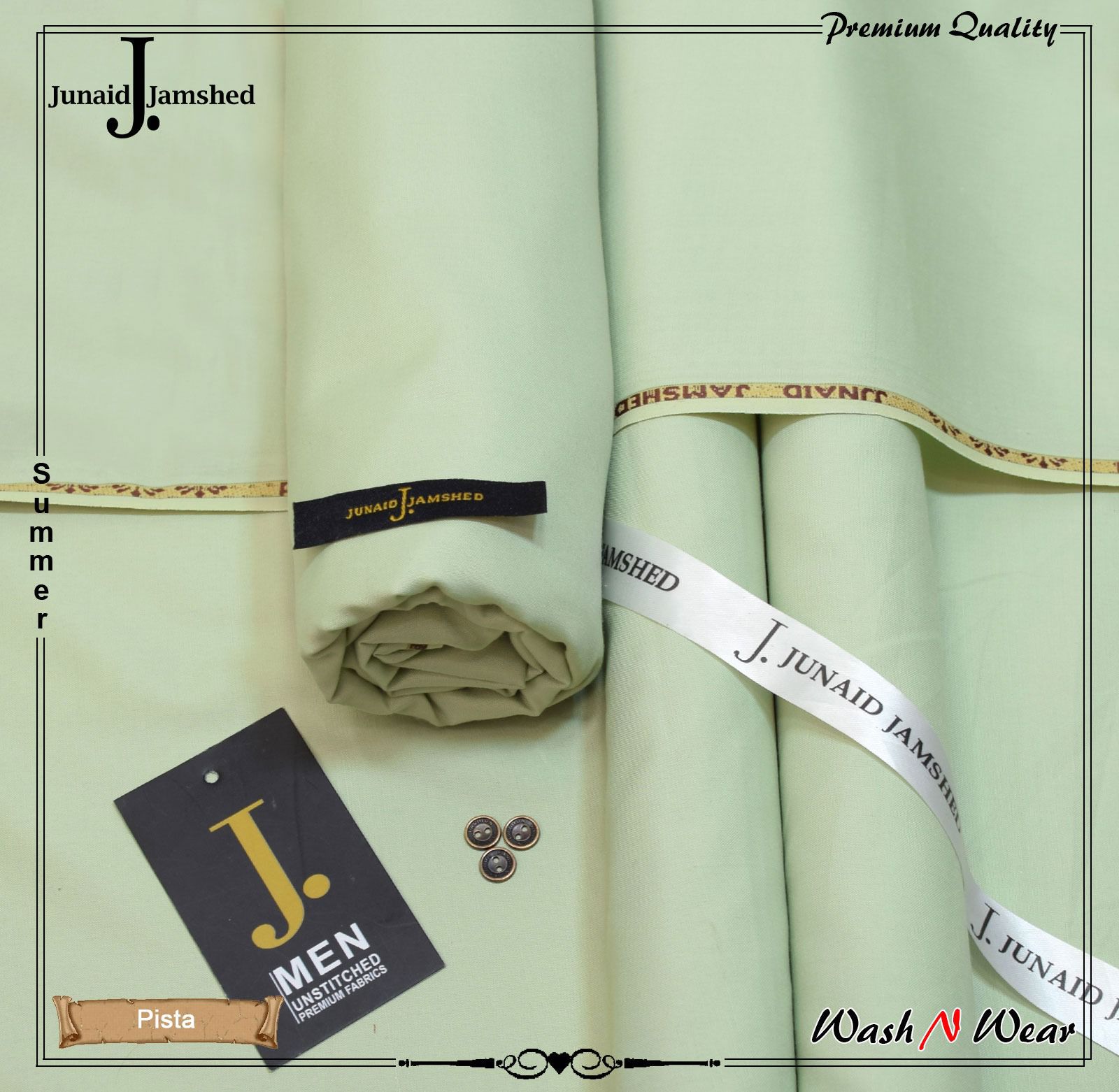 Junaid Jamshed - Premium Quality Wash and wear - HA Collection