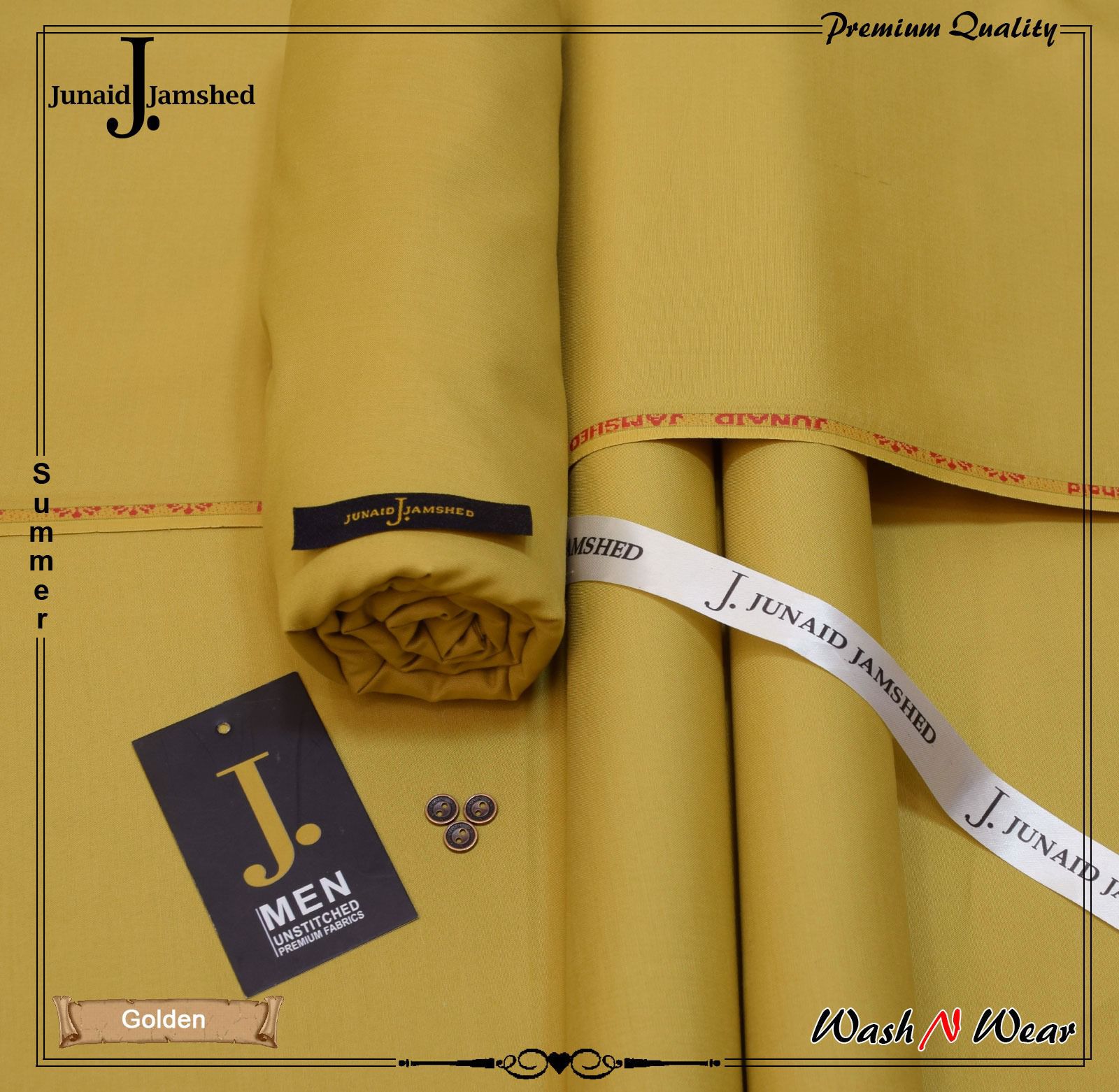 Junaid Jamshed - Premium Quality Wash and wear - HA Collection