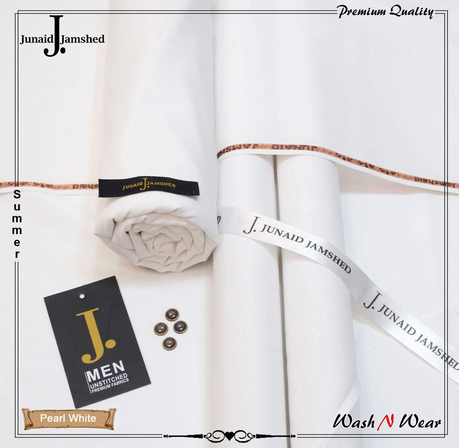 Junaid Jamshed - Premium Quality Wash and wear - HA Collection