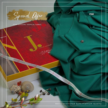 Junaid Jamshed - Premium Wash and wear with Box - HA Collection